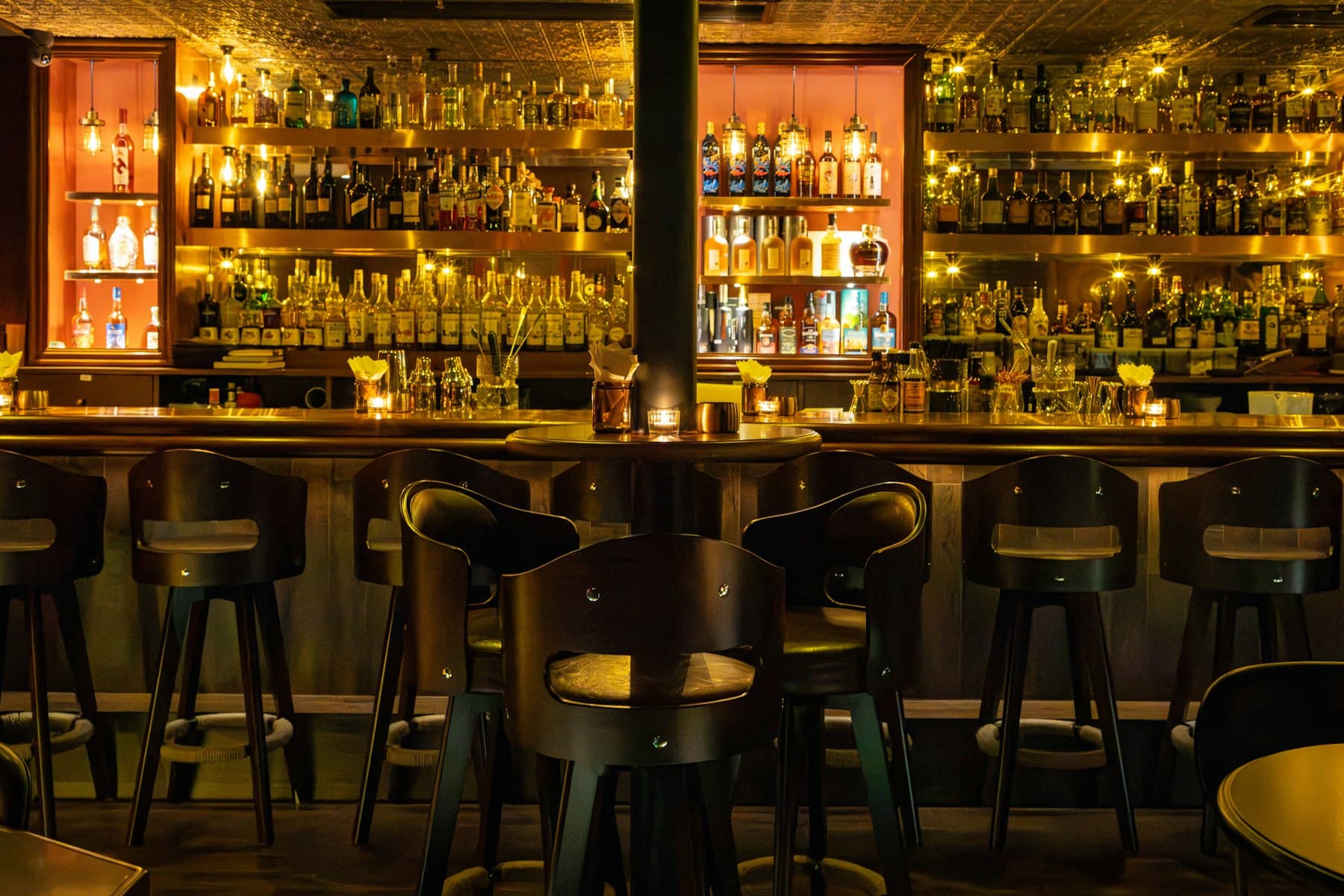 The bar